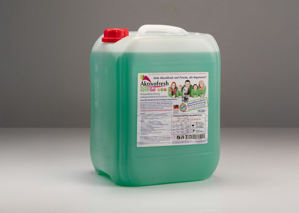 Aktivofresh, Vollwaschmittel, Universalwaschmittel, Apfel